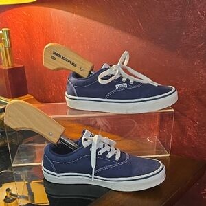 Navy Blue Vans Size 2 Youth 721356